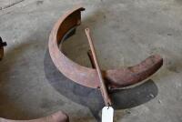 MUDGUARDS: A group of 4 mudguards, believed to be Douglas [Location: Sydney] - 3