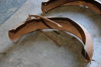MUDGUARDS: A group of 4 mudguards, believed to be Douglas [Location: Sydney] - 7