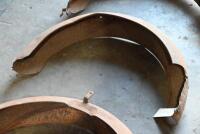 MUDGUARDS: A group of 4 mudguards, believed to be Douglas [Location: Sydney] - 9