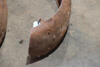 MUDGUARDS: A pair of vintage mudguards, unknown make or model, suitable for repair or template [Location: Sydney] - 3