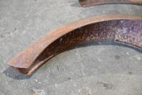 MUDGUARDS: A pair of vintage mudguards, unknown make or model, suitable for repair or template [Location: Sydney] - 4