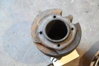 AJS: AJS/Matchless alloy cylinder head with matching barrel and 2 rocker boxes, possibly competition [Location: Sydney] - 2