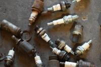 SPARK PLUGS: A group of various spark plugs [Location: Sydney] - 2