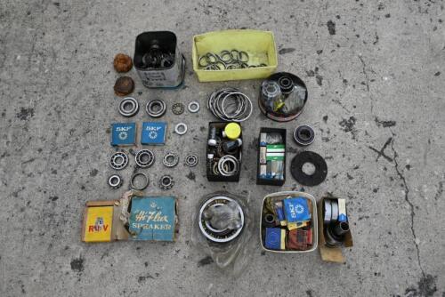 BEARINGS: A large group of various bearings. [Location: Sydney]