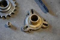 AJS: Quantity of miscellaneous A.J.S parts including rear wheel octopus, gearbox sprocket [Location: Sydney] - 3