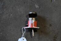 DASH LIGHT: A single dash light, possibly Harley-Davidson [Location: Sydney]