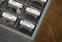 TOOLS: A 16 multi-grid drawer with screws, nuts and washers [Location: Sydney] - 6