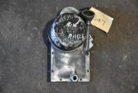 DOUGLAS: A Douglas timing cover complete B.T.H generator and lubricator, circa 1920s [Location: Sydney]
