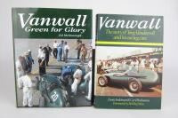 VANWALL: Collection of Vanwall books and DVD. - 3
