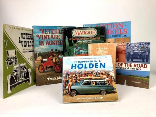 AUSTRALIAN GENERAL MOTORING: A collection of Australian general motoring books