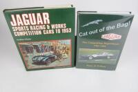JAGUAR: Three hardcover Jaguar books. Limited Edition copy of 'Cat out of the Bag'. - 3