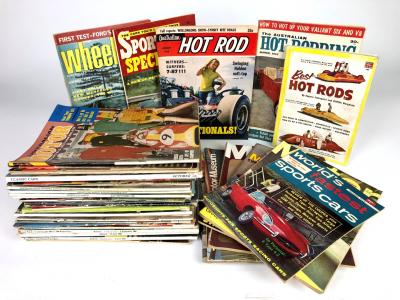 CAR MAGAZINES: A quantity of car magazines from different publishers and eras