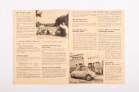 HEINKEL: A c1950s original and rare Heinkel model range sales brochure, showing Heinkel Kabine bubble car, Heinkel Tourist 175ccm & Heinkel Roller 125 ccm [Location Cheltenham, VIC] - 2