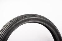 TYRES: Pair of Dunlop classic racing tyres (used). 1970s matched pair for 19-inch rims [Location: Cheltenham, VIC] - 4