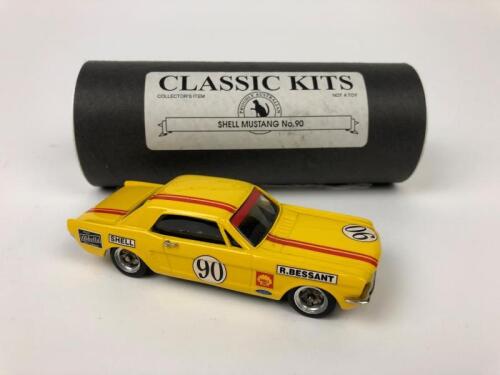 CLASSIC KITS: A handbuilt 1:43 scale Shell Ford Mustang
