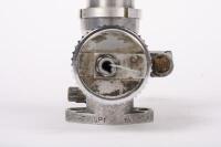MANX NORTON: A remote needle&nbsp;racing Amal style carburettor, as used on Manx Nortons, stamped to bottom shoulder 'J 37 T' [Location Cheltenham, VIC] - 3