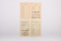 RACING PROGRAMS: Two racing event programs from Victoria [Location Cheltenham, VIC] - 2