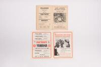 RACING PROGRAMS: Two official racing programs from motorcycle events held in NSW [Location Cheltenham, VIC] - 2