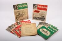 MOTORCYCLING IN AUSTRALIA: A collection of 16 "Motorcycling in Australia' magazine dated from 1947 up to 1952 [Location Cheltenham, VIC]