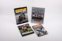 RACING RIDERS: A collection of books relating to well known racing riders [Location Cheltenham, VIC]