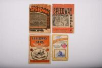 SPEEDWAY: A collection of items relating to Speedway racing [Location Cheltenham, VIC]