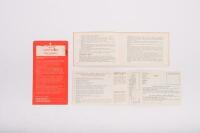 MOTO GUZZI: A well kept Moto Guzzi&nbsp;MV Augusta, 125GT, 150GT, 125GTLS, 150RSS owners manual, circa 1970 [Location Cheltenham, VIC] - 2