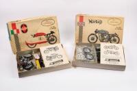 PROTAR MODELS: Two Protar, scale 1:9, motorcycles, including Moto Norton 500cc, model 109 and Moto Gilera 500cc, model 104 [Location Cheltenham, VIC] - 3