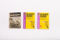 GLASS'S GUIDES: Three motorcycle Glass's valuation guides [Location: Cheltenham, VIC]