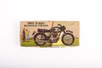 HONDA: An Airfix 1:16 scale, Honda CB450 model kit, thought to be complete [Location: Cheltenham, VIC]