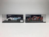 FLY CAR MODEL: Two unused 1:32 scale slot cars by Fly Car Model. Lancia Beta Montecarlo and Porcshe 917