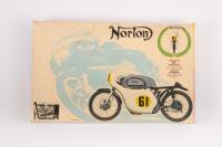 NORTON: A 1:9 scale, Protar Manx Norton 500cc model kit, not sure if complete [Location: Cheltenham, VIC]