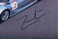 MERCEDES-BENZ: A colour picture of the Mercedes-Benz CLK-LM as driven by Ricardo Zonta. Picture signed by Ricardo Zonta - 2
