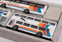 CORGI: A Corgi Stagecoach&nbsp;model set including&nbsp;No. 97065 Plaxton Paramount,&nbsp;Metrobus&nbsp;&&nbsp;AEC Routemaster, within&nbsp;original box - 3