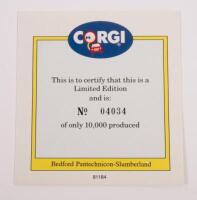 CORGI: A Corgi limited edition (04034/10000) Bedford&nbsp;Northern model set including&nbsp;No. 97085&nbsp;Bedford Pantechicon-Slumberland, within&nbsp;original box - 4