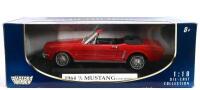 FORD: A 1:18 scale Motormax 1964 1/2 Ford Mustang convertible, loose in box