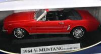 FORD: A 1:18 scale Motormax 1964 1/2 Ford Mustang convertible, loose in box - 2