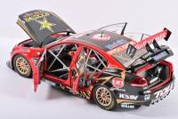 COMMODORE: A limited edition 1:18 scale Classic Carlectables Holden VE Series II Commodore as race by Garth Tander in 2012, #2, with COA numbered 233/1000, in double fitted box - 5