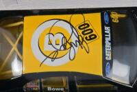 JOHN BOWE: A limited edition 1:18 scale Classic Carlectables Ford Falcon as raced by Bowe in 2000 Caterpillar Racing Falcon, roof signed by Bowe, with COA signed by Bowe numbered 2433/6000, in fitted box - 4