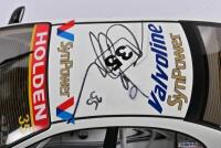 J/BARGWANNA: A limited edition 1:18 scale Autoart Commodore VT as race by Jason Bargwanna in 2000 Shell Series Championship Valvoline Cummins, with COA numbered 1630/2310, roof signed by Bargwanna, in fitted window box. - 5