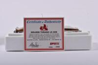 TORANA: A 1:18 scale Autoart Holden LX Torana SS A9X as raced by Grice/Leffler in the 1978 Hardie Ferodo 1000 2nd place, with COA - 5