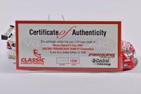COMMODORE: A limited edition 1:18 scale Classic Carlectables Holden Commodore VY as race by Richards in 2004 Castrol Perkins Race Team, #11, with COA numbered 1255/1500, in fitted box with copy of COA glued to box (SALEROOM NOTICE) - 5