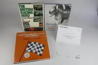BRITISH RACING: British racing books. Graham Gauld and Win Percy signatures.