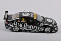 COMMODORE: A limited edition 1:18 scale Classic Carlectables Holden VE Series II Commodore as raced by R. Kelly in 2011 Jack Daniels racing, #7, with COA signed by Kelly numbered 467/500, windscreen signed by Kelly, in double fitted box - 2
