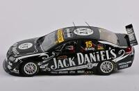 COMMODORE: A limited edition 1:18 scale Classic Carlectables Holden VE Series II Commodore as raced by R. Kelly in 2011 Jack Daniels racing, #7, with COA signed by Kelly numbered 467/500, windscreen signed by Kelly, in double fitted box - 3