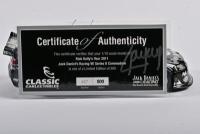 COMMODORE: A limited edition 1:18 scale Classic Carlectables Holden VE Series II Commodore as raced by R. Kelly in 2011 Jack Daniels racing, #7, with COA signed by Kelly numbered 467/500, windscreen signed by Kelly, in double fitted box - 6