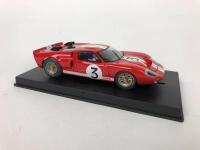 FLY CAR MODEL: Two unused 1:32 scale slot cars by Fly Car Model. Ford GT40 MkII and Ferrari Daytona - 6