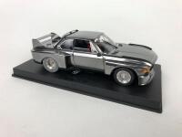 BMW: Two unused 1:32 scale slot cars by Fly Car Model. BMW 320i and BMW 3.5 CSL Silver Edition - 3