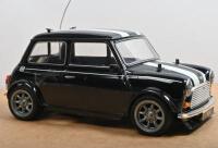 OVER MINI COOPER: A 1:10 scale radio control Mini Cooper front wheel drive racing car by TAMIYA - 5