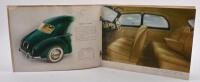 LANCIA AURELIA: A original and scarce 1950 Lancia Aurelia brochure, 6 pages, colour printed with renderings of the vehicle along with specifications, text in French, Italian, English, German - 5