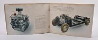 LANCIA AURELIA: A original and scarce 1950 Lancia Aurelia brochure, 6 pages, colour printed with renderings of the vehicle along with specifications, text in French, Italian, English, German - 6